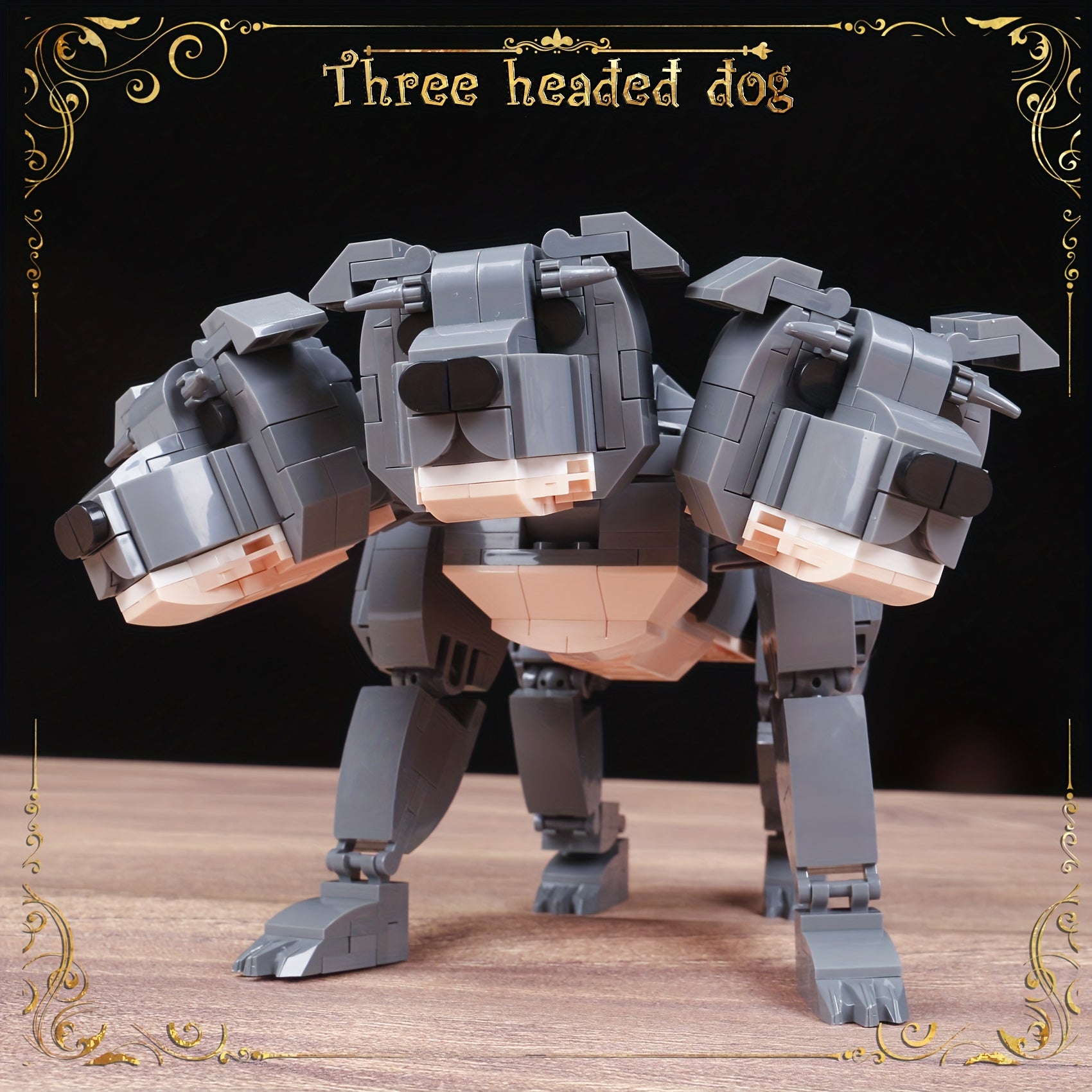 Dog Building Blocks Toy Set 1000 pcs 3D Puzzle Toys Gift for Adults