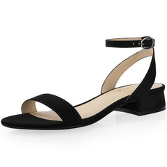 Women's Chunky Low Heel Sandals Comfortable Open Toe Shoes