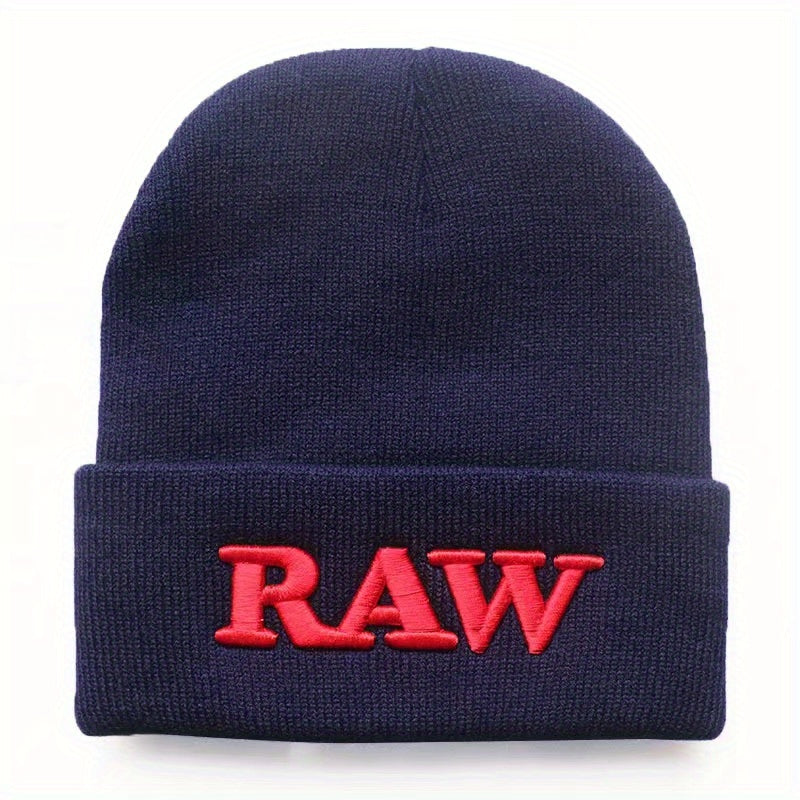 High 3D Embroidery Knit Hat Street Hip Hop