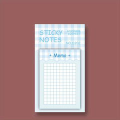 Cartoon Student Memo Notebook with Sticker