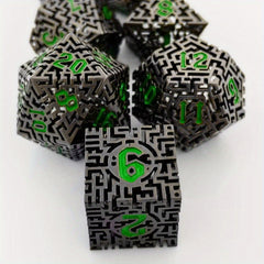 Hollow Metal Dice for Role playing Table Games