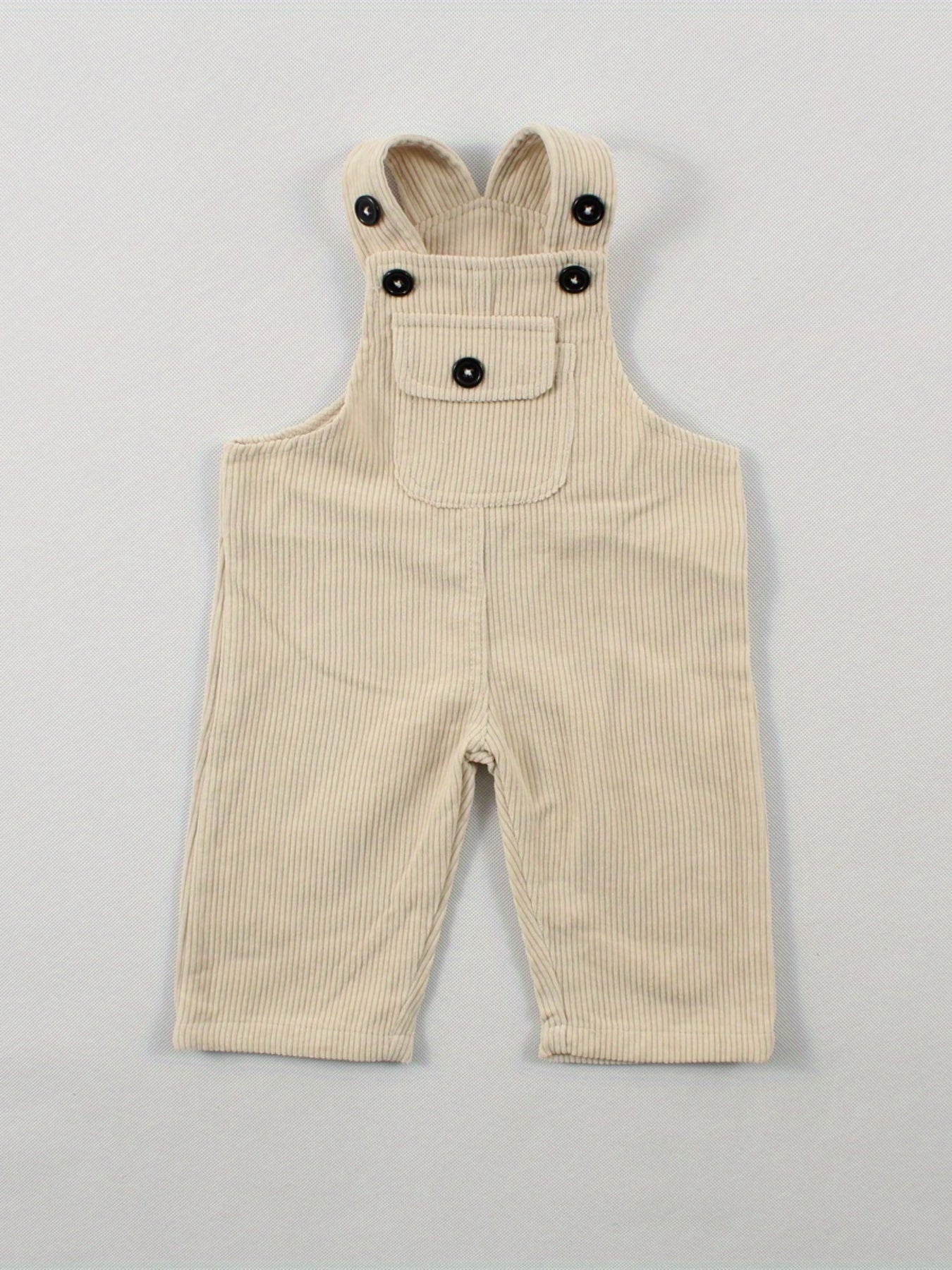 Boys Corduroy Overalls Soft Comfy Breathable Kids Clothes