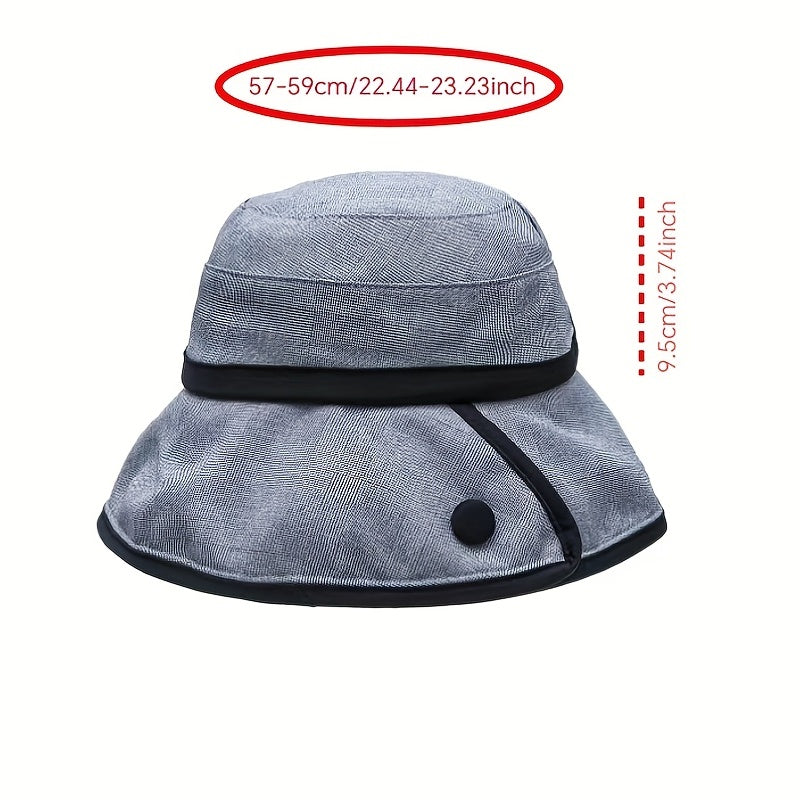 Versatile Sunshade Bucket Hat For Men Women Daily Shopping Party