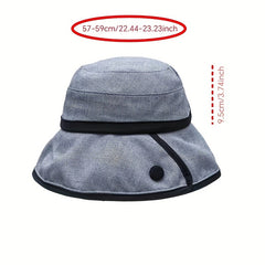 Versatile Sunshade Bucket Hat For Men Women Daily Shopping Party