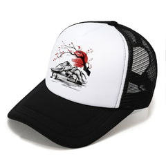 Adjustable Bamboo Forest Landscape Baseball Cap