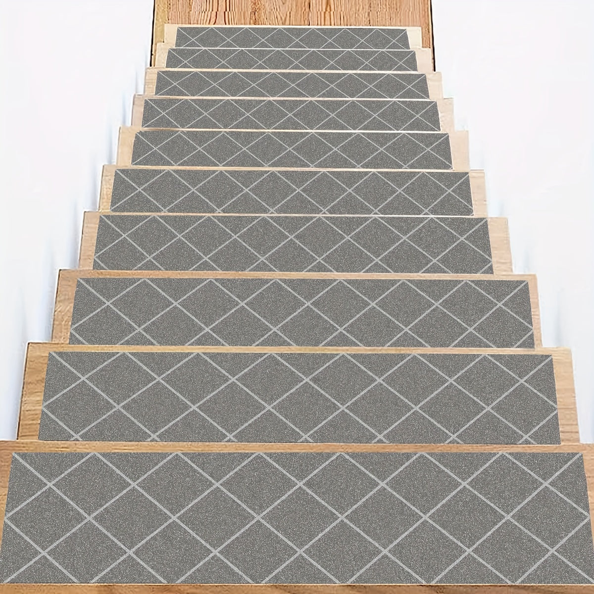 Classic Striped Floor Stickers Non-slip Self-adhesive Home Decoration