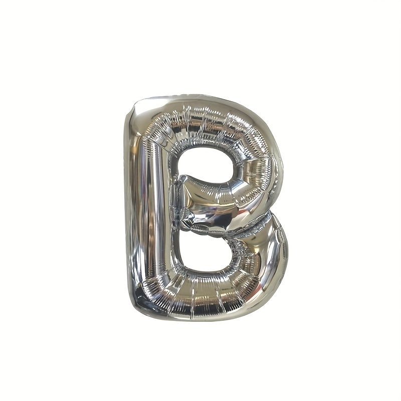 40 64 Cm Silvery 26 Letters Wedding Party Set
