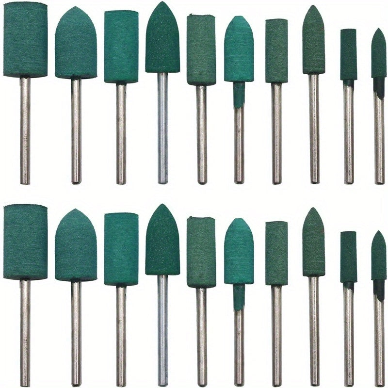 100pcs Assorted Shape Polishing Bits Buffing Wheel Drill Accessories