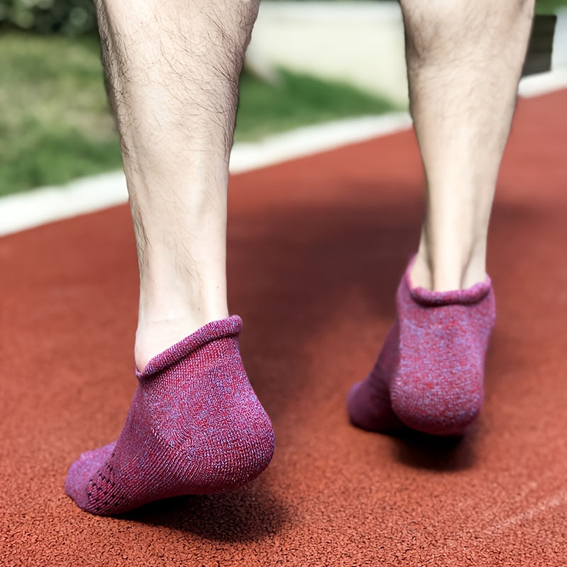 Men's Sport Ankle Socks Non Slip Breathable Athletic Socks
