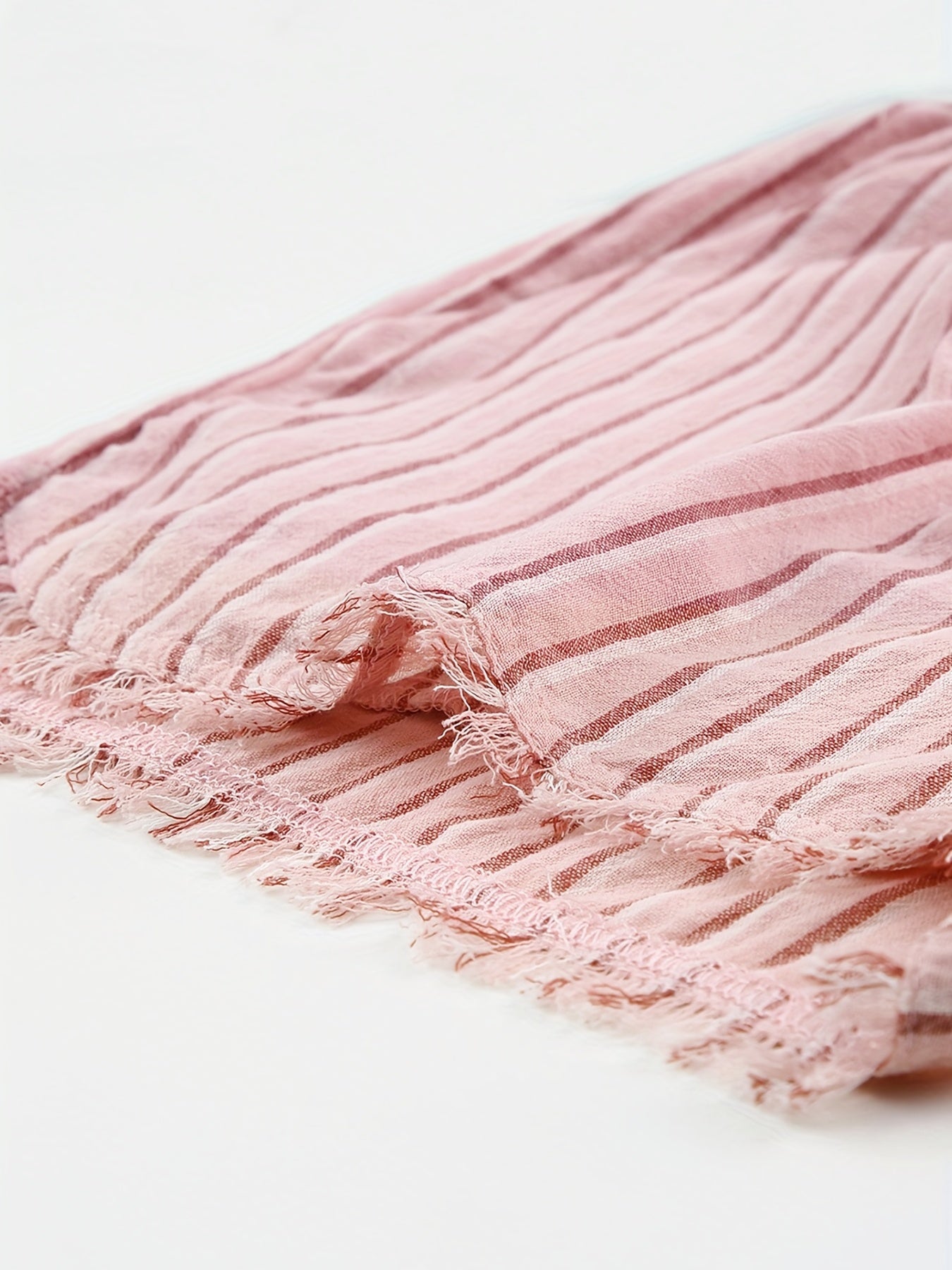 Smocked High Waist Shorts for Women