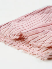 Smocked High Waist Shorts for Women