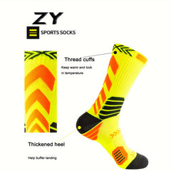 Long Basketball Socks Thickened Shock Absorption Sports Socks