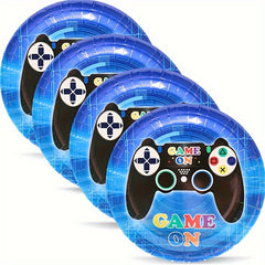 40pcs Video Game Birthday Party Tableware Set Gaming Happy Birthday Supplies