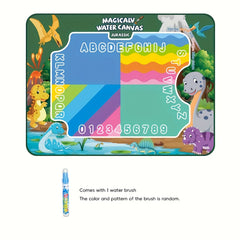Magic Doodle Mat with Alphabet & Numbers, for Kids 3-6 Years