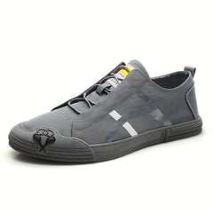 Men's Canvas Sneakers Comfortable Walking Shoes