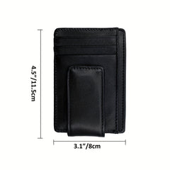 Leather Card Holder Casual Large Capacity Card Holder