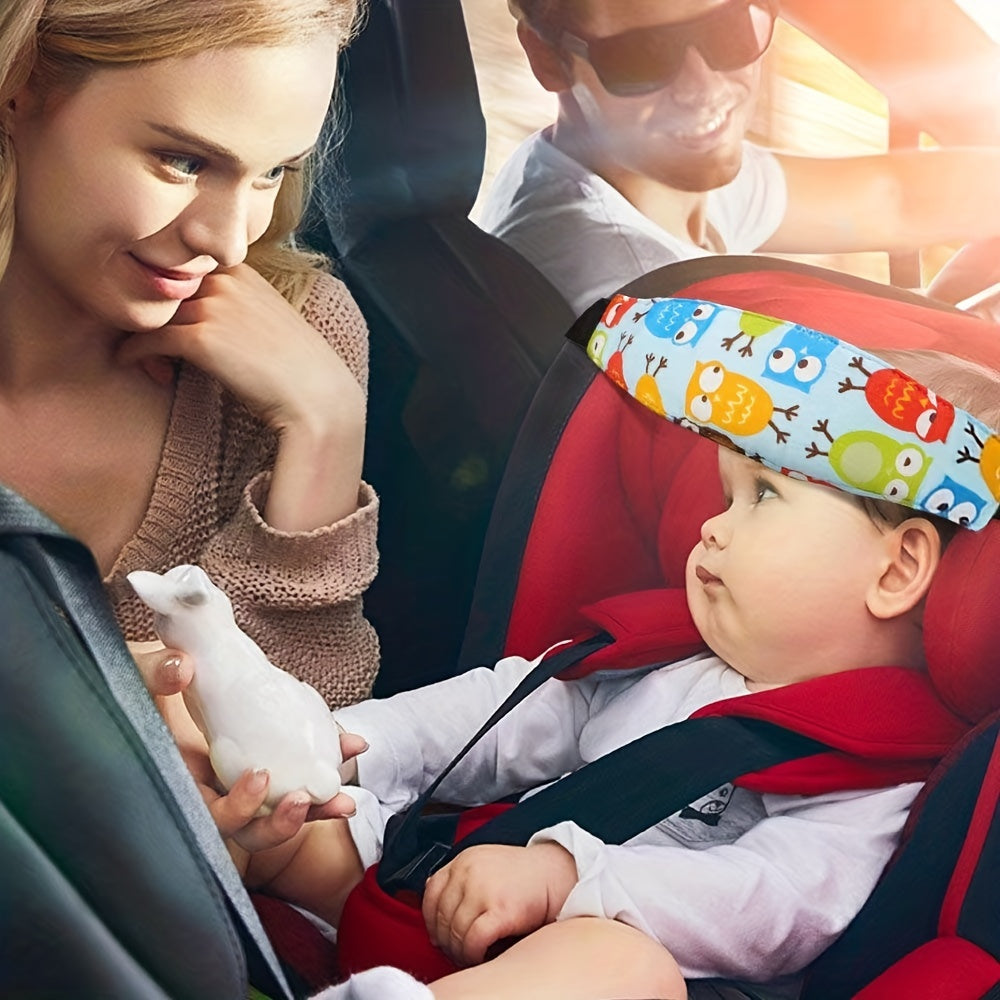 2pcs Infant Safety Seat Head Fixed Sleepy Belt Sleeping Artifact