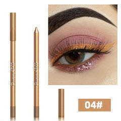 12-Color Long-Lasting Glitter Eyeliner Pen Waterproof Smudge Proof