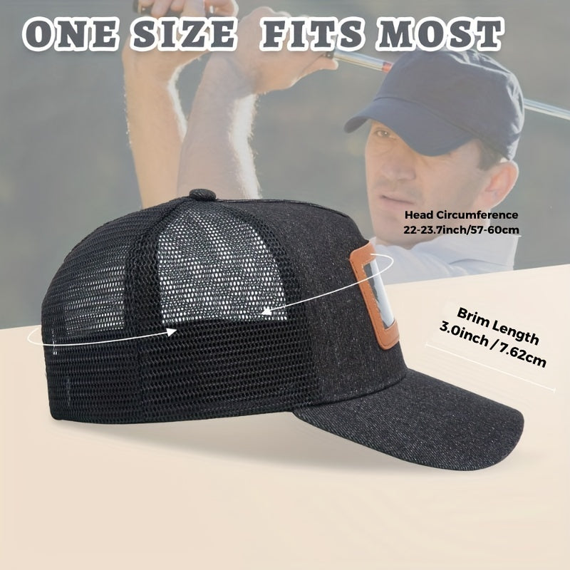 Baseball Cap Snapback Trucker Hats For Men Women Adjustable Canvas Hat