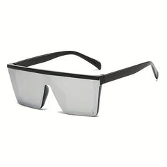 Y2K Vintage Sunglasses Square Frame Gradient Sun Protection