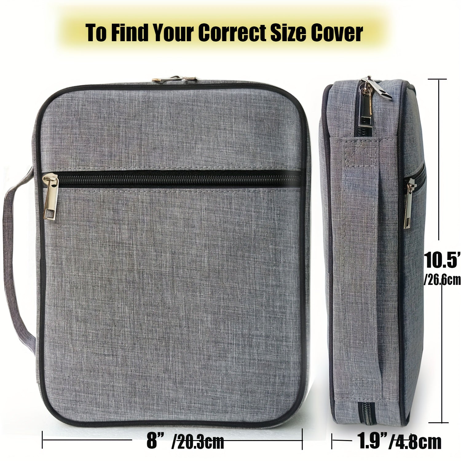 Protective Bag for Women with Handle Study Case