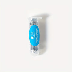 100pcs Plastic Tip Stainless Steel Specimen Needle