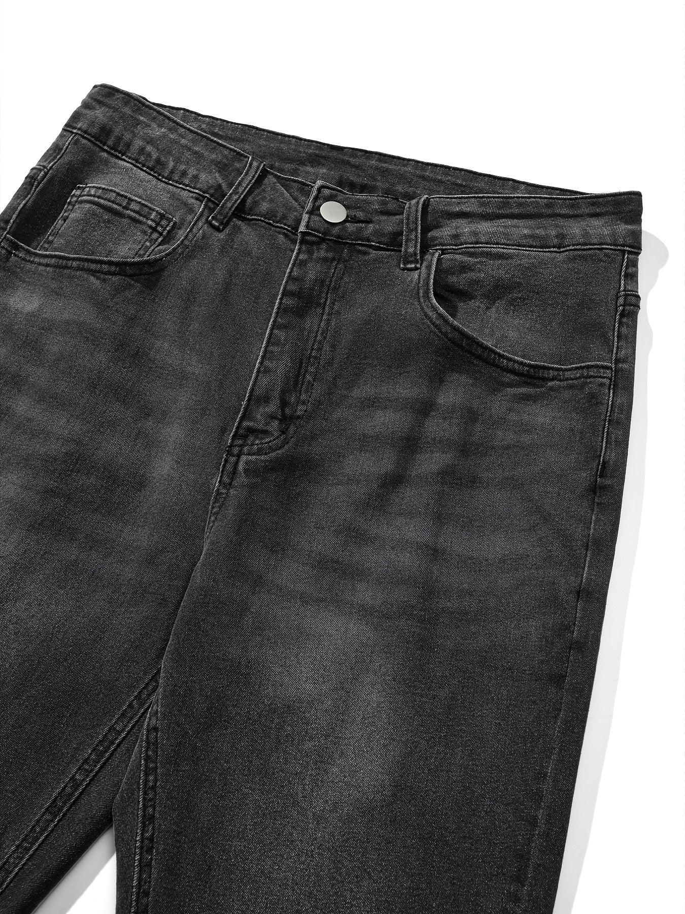 Men's Slim Fit Denim Casual Pants