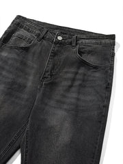 Men's Slim Fit Denim Casual Pants