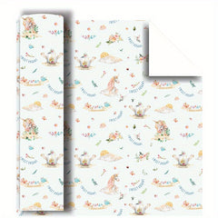 Matte Cowhide Flower Wrap Paper Animal Holiday Gift Set
