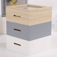 Acrylic Photo Frame Piggy Bank Transparent Reusable Coin Cash Money Box