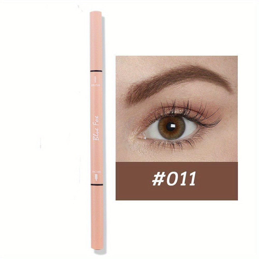 Waterproof Double Headed Eyebrow Pencil Brown