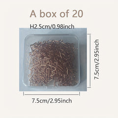 Pentagram Paperclip Box 20pcs