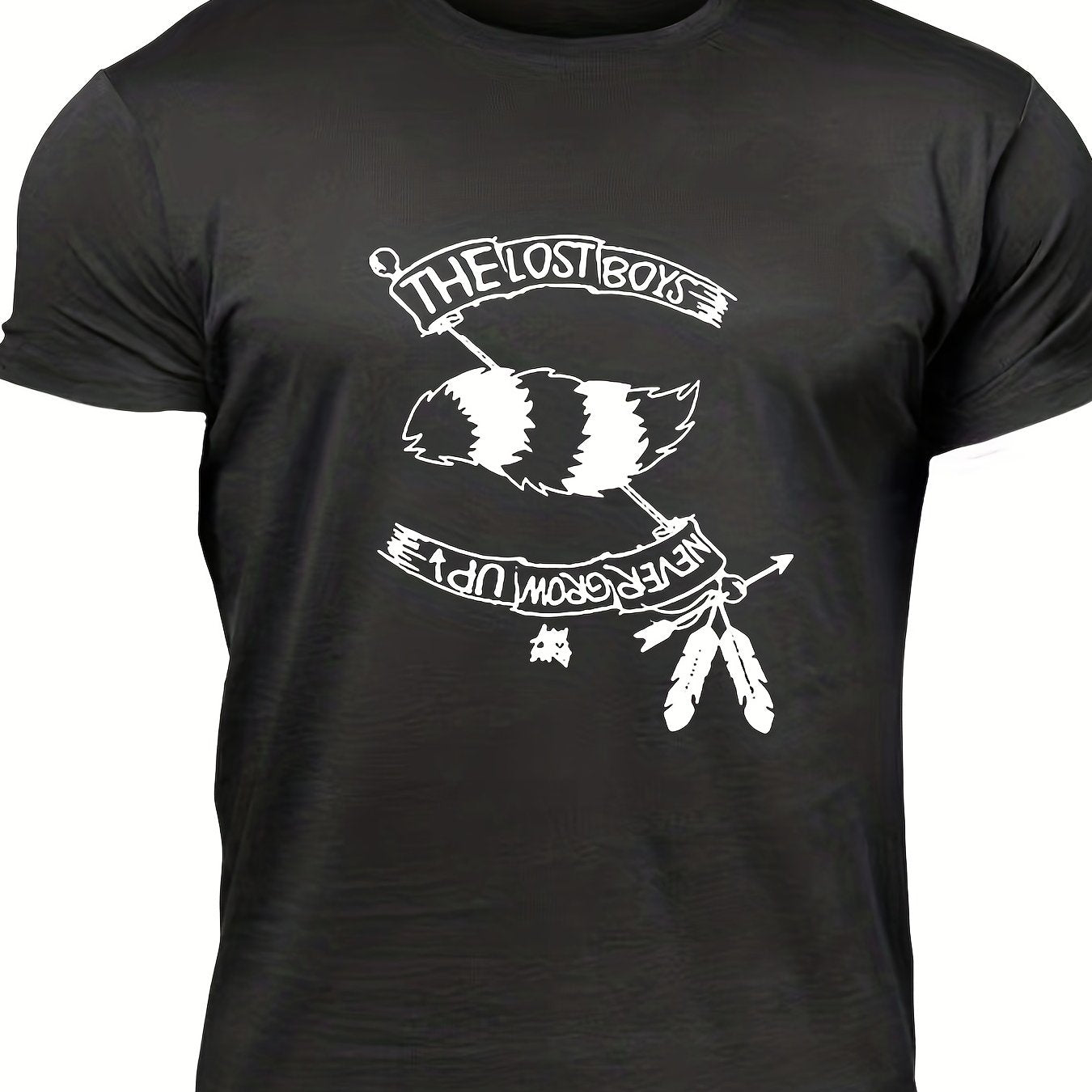 Men's The Lost Boys Print T shirt Casual Tee for Summer