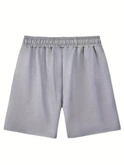 Abstract Thorns Letter Print Men's Shorts