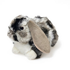 Realistic Lop Eared Rabbit Plush 26 Soft Stuffed Animal Grey