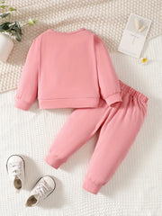 Mama's Mini Long Sleeve Top Pants Set