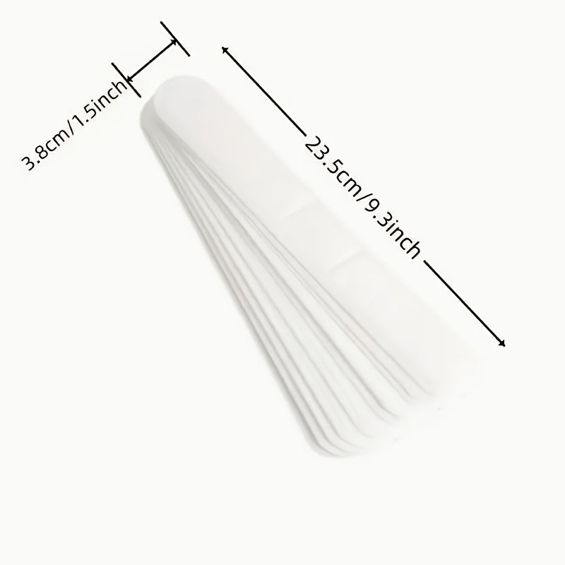 10pcs Hat Sweat Absorbing Patch Cotton Disposable & Adjustable Stickers