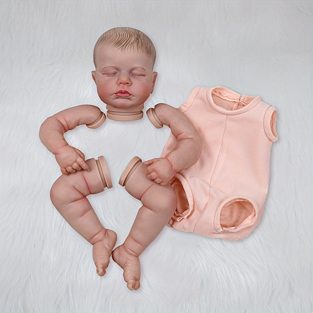 3D Unfinished Painted Blank Kits Reborn Doll Parts DIY