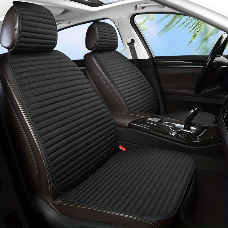 Auto Seat Cover Protector Backrest Front Rear Seat Back Waist Washable Cushion