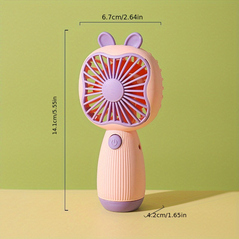 Handheld Mini Fan USB Rechargeable Portable Pocket Fan