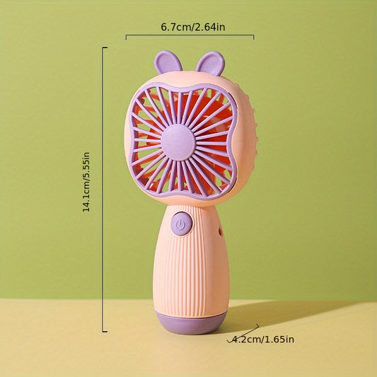 Handheld Mini Fan USB Rechargeable Portable Pocket Fan