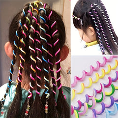 6pcs Colorful Crystal Headbands for Girls