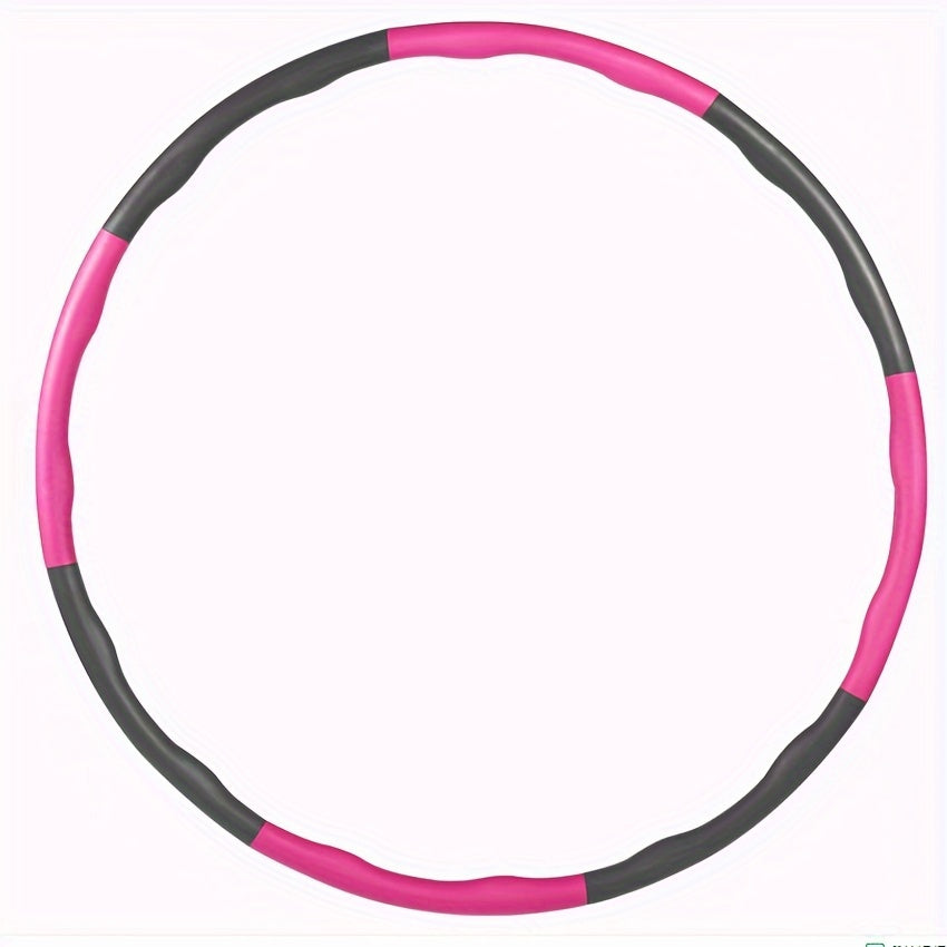8-Section Detachable Fitness Hoop for Waist Shaping and Weight Loss