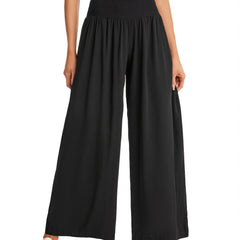 Women's Wide Leg High Waist Casual Trousers