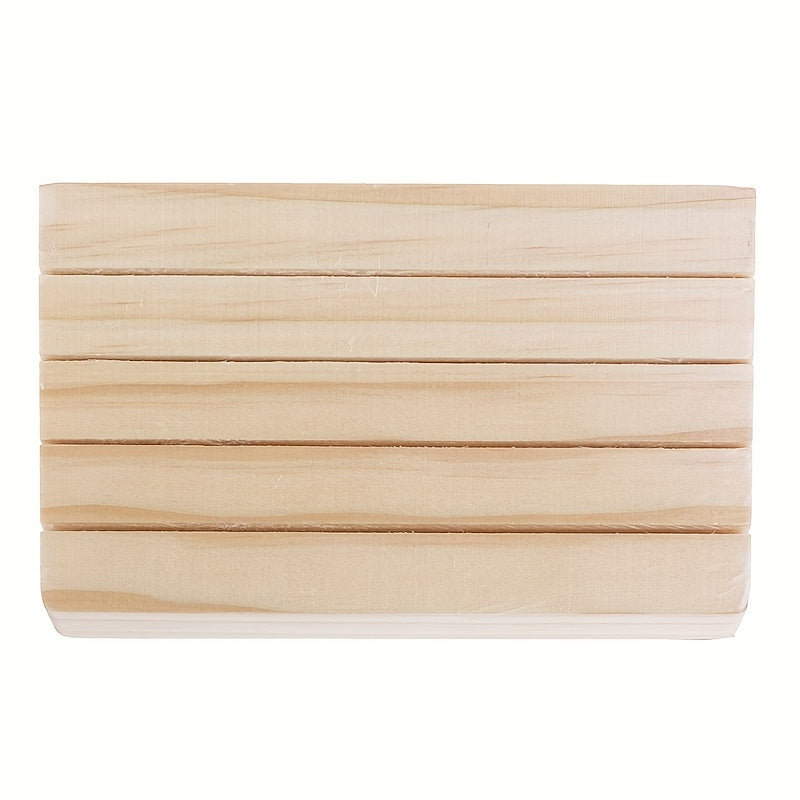 Wooden Poker Card Holder Stand for Parties