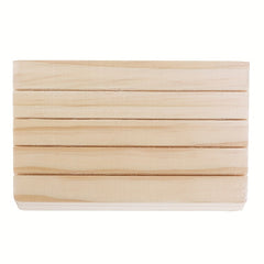 Wooden Poker Card Holder Stand for Parties