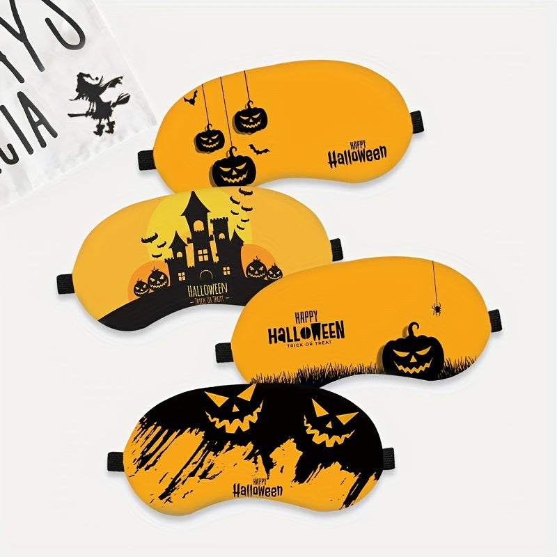Halloween Cartoon Eye Mask for Home Trip Office Plane Use