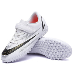 Boy's Hook And Loop Fastener Turf Football Boots
