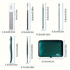 18pcs Nail Clippers Fingernail & Toenail Cutter Manicure Tool