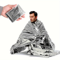 Emergency Thermal Blanket Foil Space Blanket For Outdoor Body Warmer